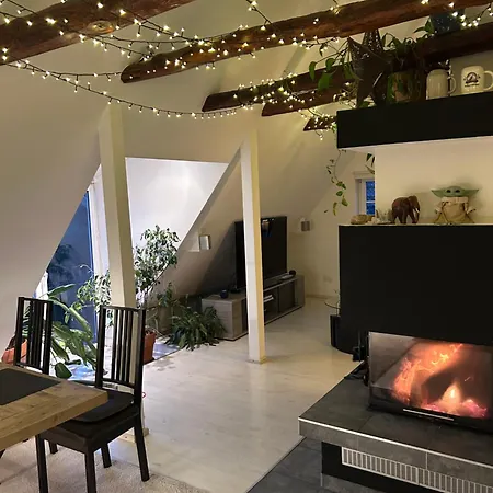 Charmantes Und Geraeumiges Loft Im Dg Eines Fachwerkhauses Δωμάτια σε οικογενειακή κατοικία Ντόρτμουντ
